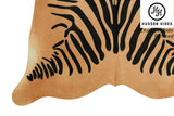 Zebra Cowhide Rug #4337