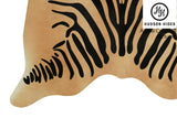 Zebra Cowhide Rug #4339