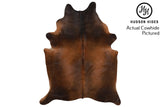 Chocolate Cowhide Rug #4543
