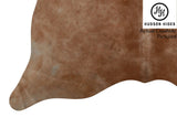 Brown Reddish Cowhide Rug #4563