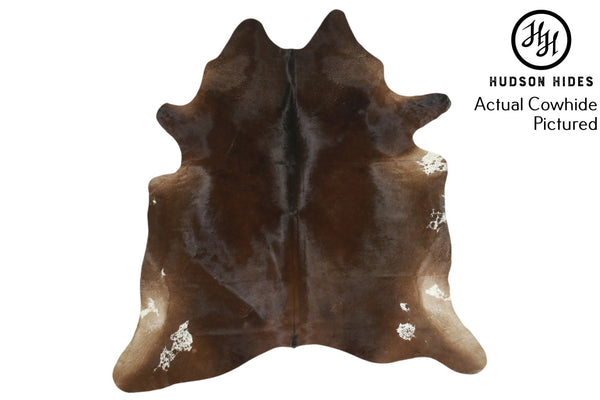 Chocolate Cowhide Rug #4778
