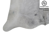 Medium Grey XX-Large Brazilian Cowhide Rug 7'7"H x 7'4"W #5845 by Hudson Hides