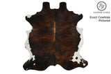 Exotic White Belly Cowhide Rug #6825