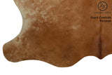 Salt And Pepper Brown Cowhide Rug #6828