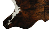 Dark Brindle Cowhide Rug #6848