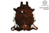 Tricolor Cowhide Rug #6902