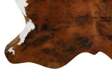 Tricolor Cowhide Rug #7196