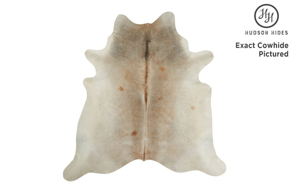 Gris Beige Cowhide Rug #7556