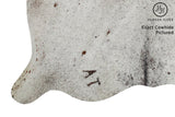 Salt And Pepper Brown Cowhide Rug #7692