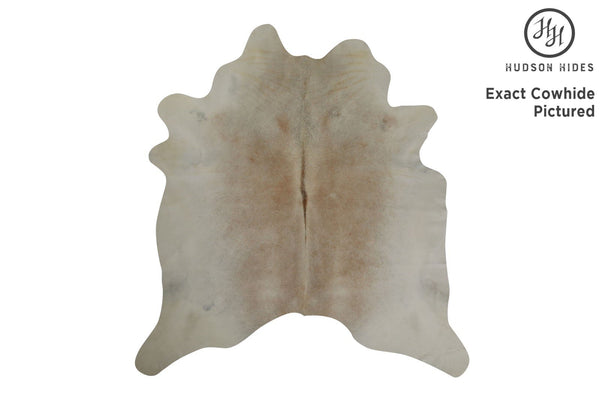 Gris Beige Cowhide Rug #7882