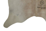 Gris Beige Cowhide Rug #7882