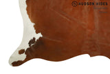 Solid Brown Cowhide Rug #8407