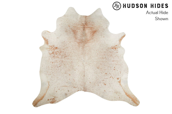 Salt And Pepper Brown Cowhide Rug #8435