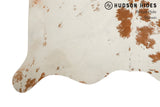 Salt And Pepper Brown Cowhide Rug #8573