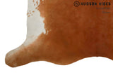Solid Brown Cowhide Rug #8636