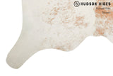 Beige And White Cowhide Rug #8661