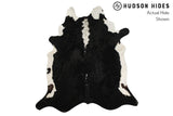 Black And White Cowhide Rug #8774