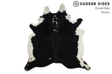 Black And White Cowhide Rug #9356
