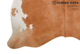Beige And White Cowhide Rug #9378