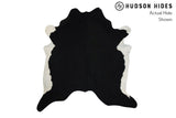 Black And White Cowhide Rug #9386